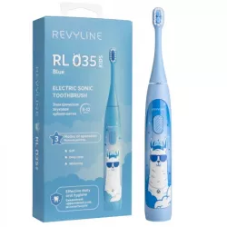 Revyline RL 035 Kids/ Электрическая зубная щетка (голубая)