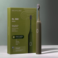 Электрическая звуковая зубная щётка Revyline RL 060 Green