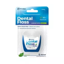 Pesitro Dental Floss / Зубная нить нейлон, 50м
