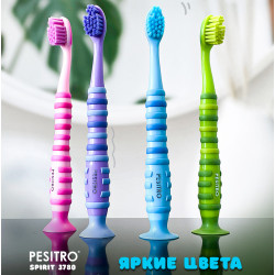 Детская зубная щетка Pesitro Spirit Ultra soft 3780 (от 6 до 9 лет)