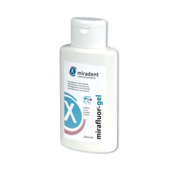 Miradent mirafluor®-gel  Гель для реминирализации с фтором, мята