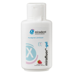 Miradent mirafluor®-gel Гель для реминирализации с фтором, клубника
