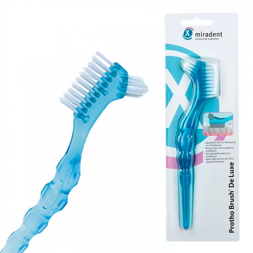 Щетка для очистки зубных протезов Miradent