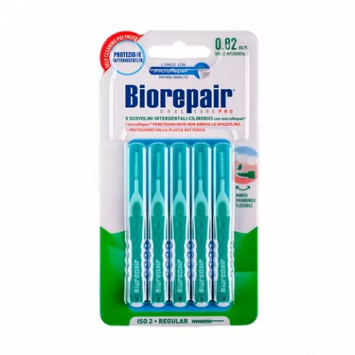 Biorepair Scovolini Interdentali Cilindrici 0,82 mm, цилиндрические межзубные ершики 0,82 мм