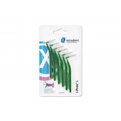 Miradent I-Prox® L - Щеточки для межзубных промежутков,Диаметр щетинок Ø 3,5mm (6 шт.), зелёные.