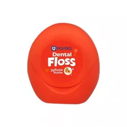 Pesitro Dental Floss / Детская расширяющаяся зубная нить с ксилитом, Персик
